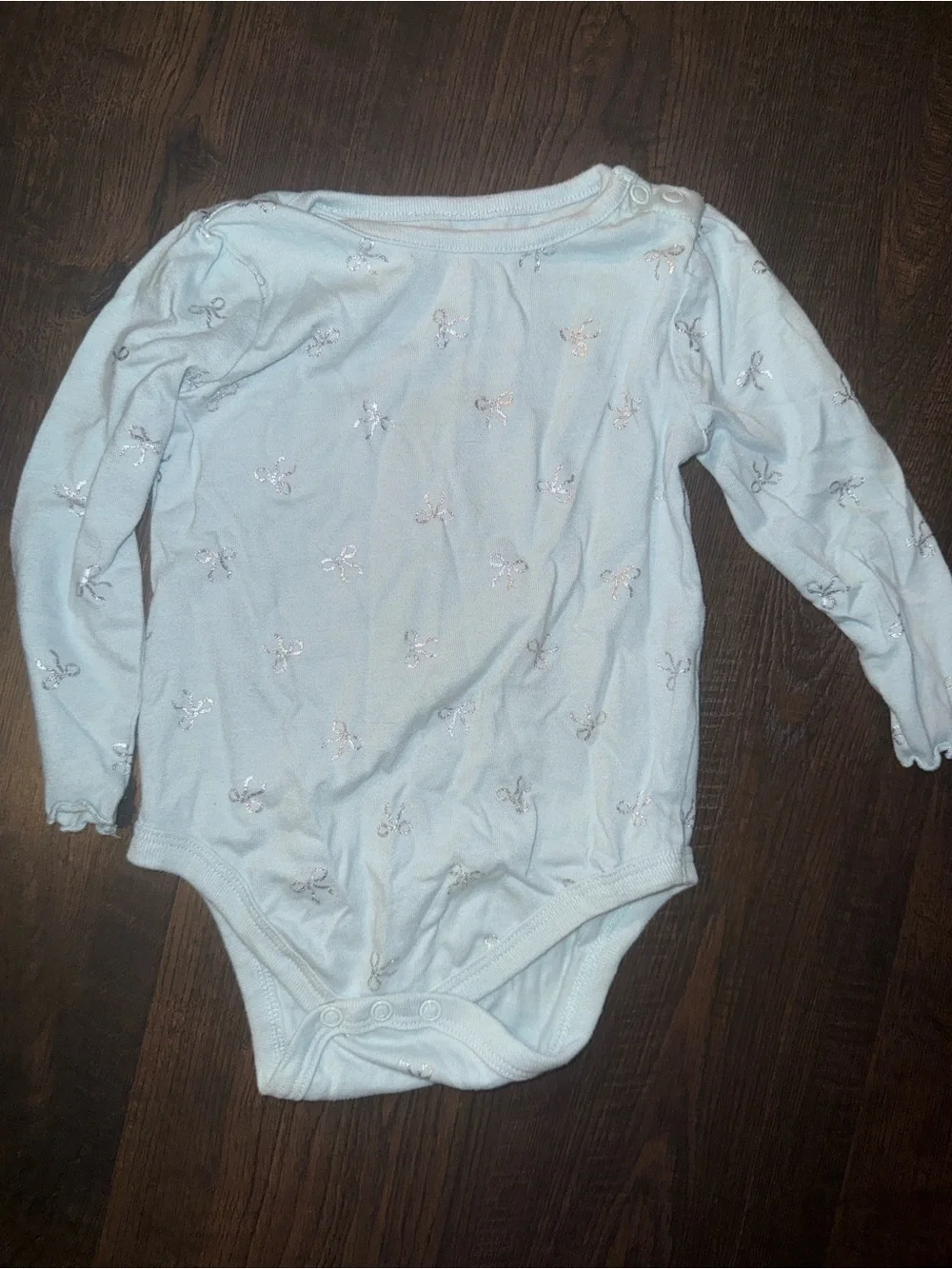 12M Bundle Garanimals 3 LongSleeve Bodysuits & 2 leggings